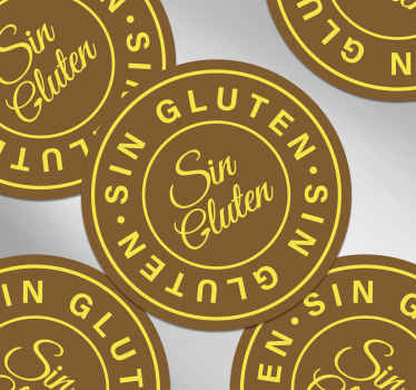 Vinilo decorativo gluten free para celíacos - TenVinilo