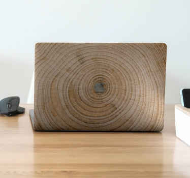 Trunk wood texture sticker - TenStickers