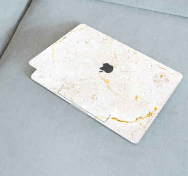 Pegatina skin para notebook marmol - TenVinilo