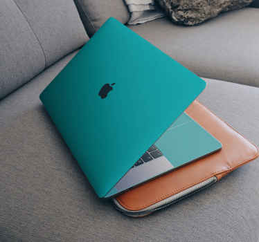 Vinilo para pc azul turquesa - TenVinilo