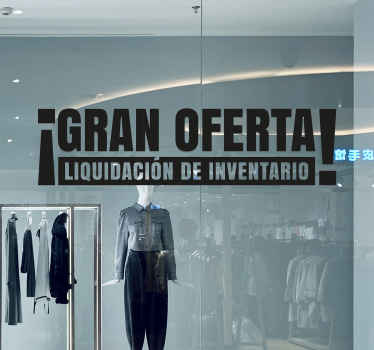 Vinilo rebajas gran oferta liquidación - TenVinilo