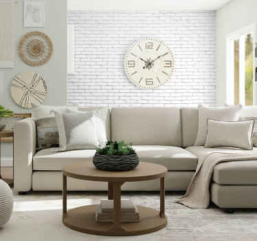 Adhesivo pared lámina de ladrillo antiguo - TenVinilo