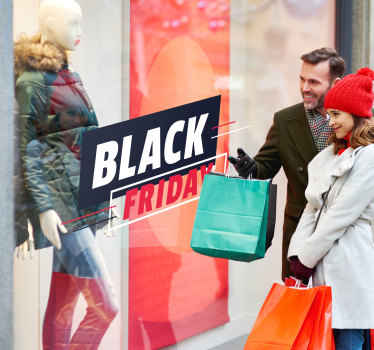 vinilo adhesivo moderna del viernes negro - TenVinilo