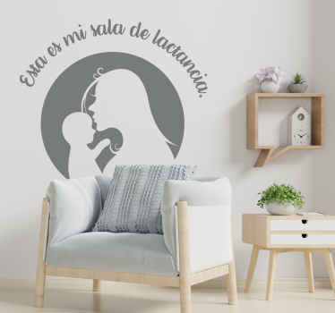 Vinilo para pared sala de lactancia - TenVinilo