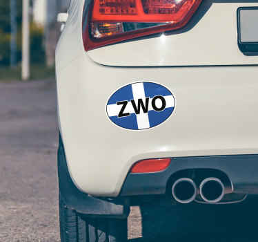 Autosticker van Zwolle logo - TenStickers