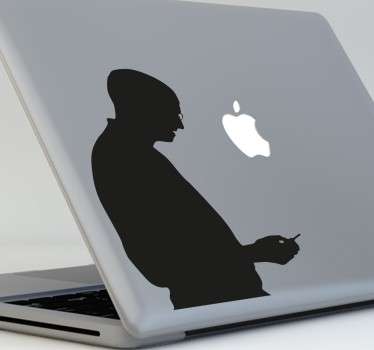 Vinilos para ordenador pensados para fans de la marca de Cupertino y especialmente admiradores de Steve Jobs.