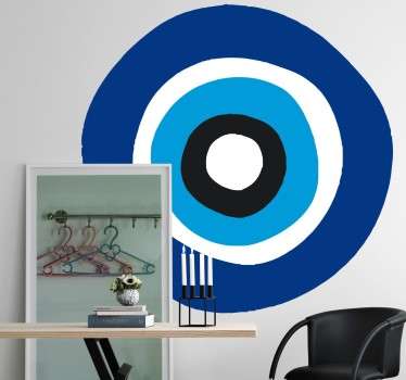 Nazar amulet seinätarra - Tenstickers