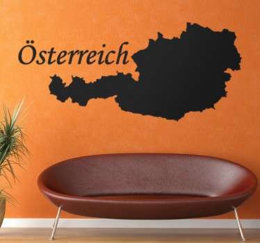 Wandtattoo Silhouette Österreich - TenStickers