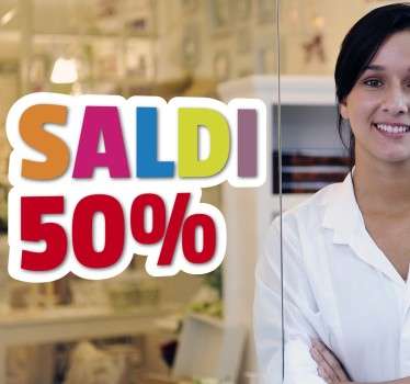 Sticker Saldi - TenStickers