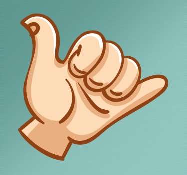 Nalepka za surferske roke - TenStickers