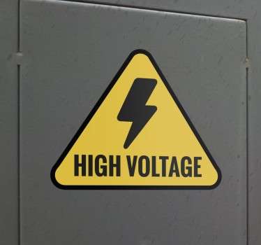 Nalepka z visoko napetostjo - TenStickers
