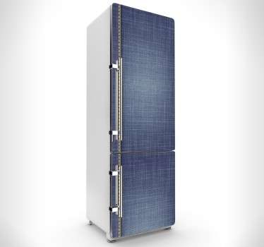 牛仔纹理冰箱贴纸 - TenStickers