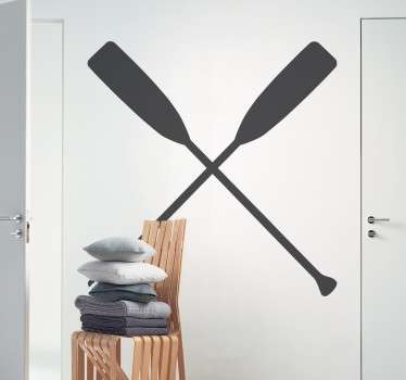 Nalepka prekrižane rude - TenStickers