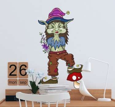Sticker personnage enfant elfe - TenStickers