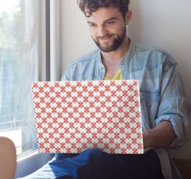 Autocolantes para portáteis padrão floral - TenStickers