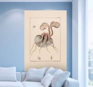 Fisch Aufkleber komplizierte meereslebewesen - TenStickers