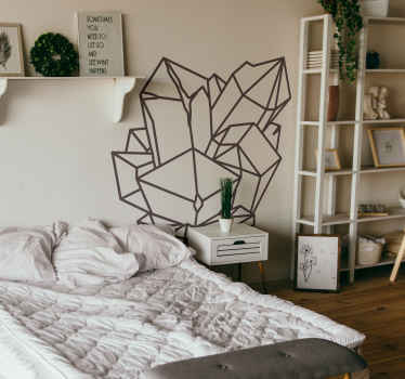 quartz monocolor line poster - TenStickers