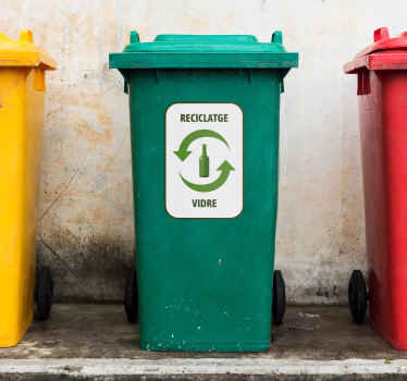 Vinilo catalán reciclatge vidre - TenVinilo