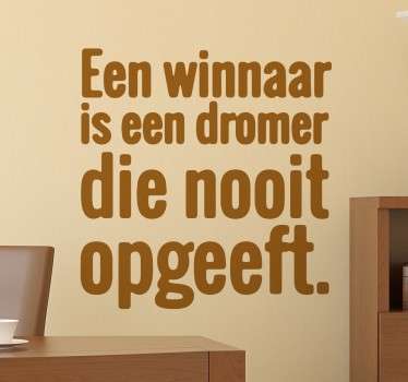 Quote Muursticker Nelson Mandela - TenStickers