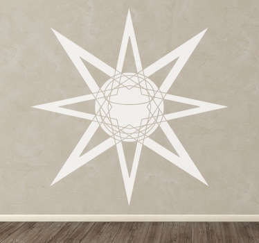 Illuminating Star Decal - TenStickers