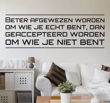 Quote Levensles - TenStickers