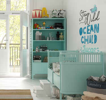 Ocean Child wall stickers children's room - TenStickers