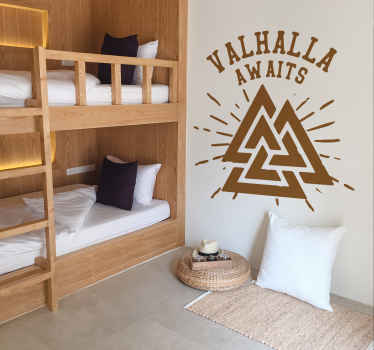 Valhalla wall decals for teenagers room - TenStickers