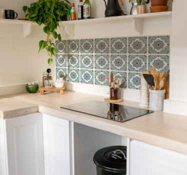 Portuguese style tile sticker - TenStickers