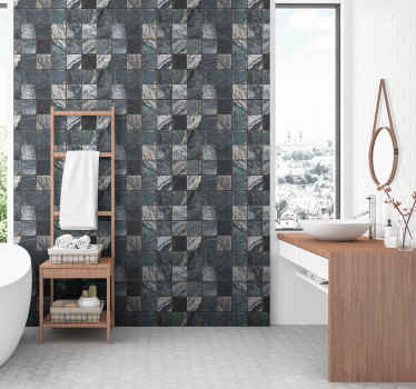 Badkamer tegelsticker donker arabisch - TenStickers