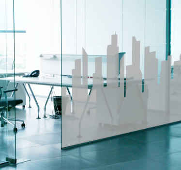 Wandtattoo Skyline Büroräume - TenStickers