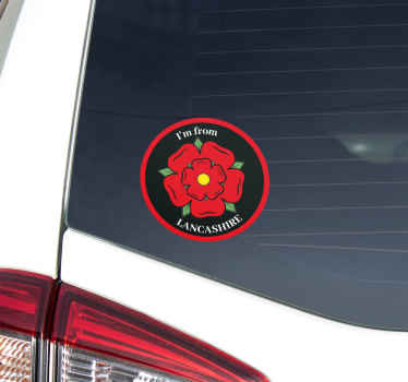 I'm From Lancashire country sticker - TenStickers