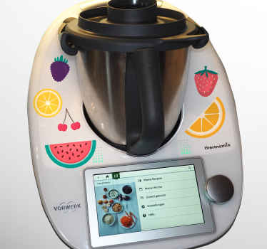 Vinilo para electrodomésticos Fruta - TenVinilo