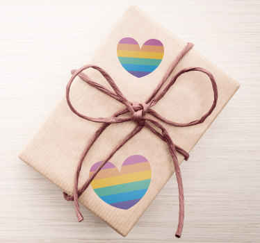 Sticker Valentinstag Stolz valentinsherzen - TenStickers