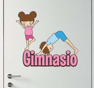 Adesivo palestra per scuole - TenStickers