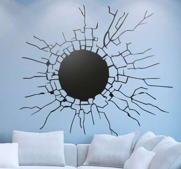 Hole in the Wall Wall Sticker - TenStickers