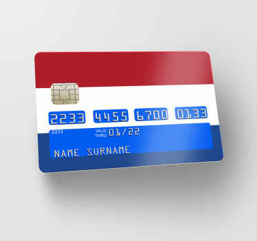 Pinpas stickers nederlandse vlag - TenStickers