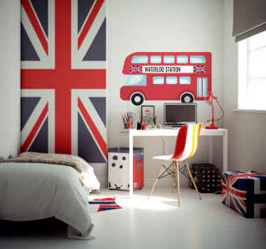 London Bus Custom London stickers - TenStickers