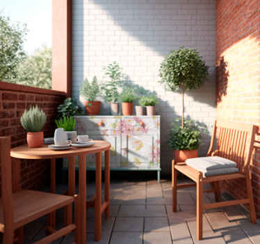 Möbelfolie deutsche Kamille - TenStickers