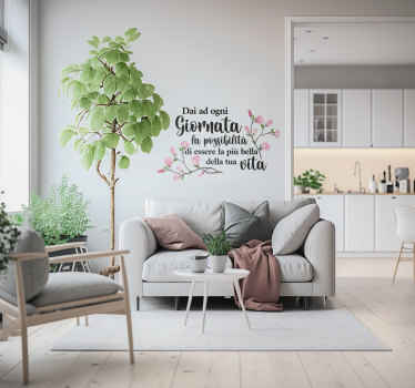 Adesivo con scritta motivazionale - TenStickers