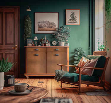 Sticker style texture cuir - TenStickers