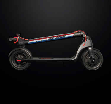 Nederlandse vlag step sticker - TenStickers