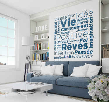 Sticker motivation notions positives - TenStickers