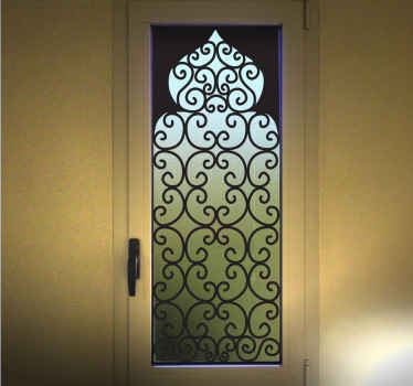 Naljepnice za prozorska stakla stakleni prozor u arapskom stilu - TenStickers