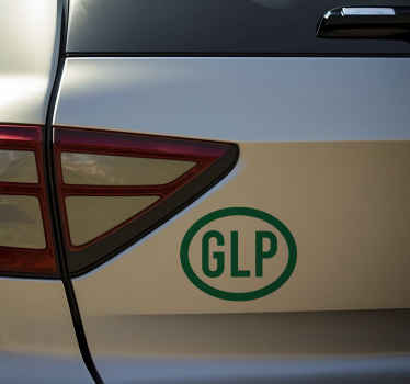 GLP car vinyl decorative sticker - TenStickers