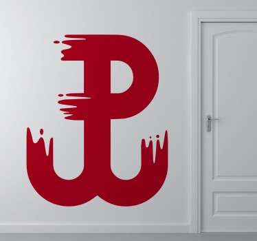 Polska walcząca Grafika ścienna - TenStickers