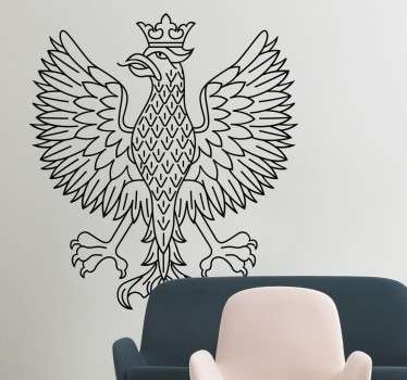 Dekoracja Ścienna Orzeł Godło - TenStickers