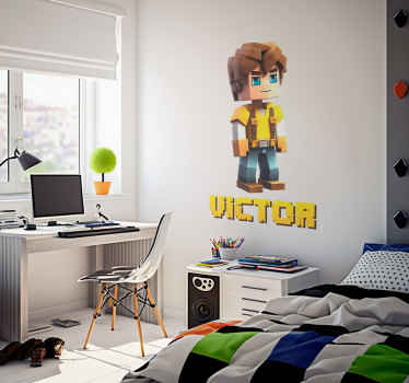 电子游戏贴纸 小孩 - TenStickers