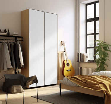 Carta adesiva per mobile lenzuolo bianco per armadio - TenStickers