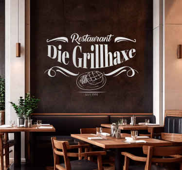 Aufkleber Restaurant logo - TenStickers