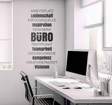 Wandtattoo unternehmen Texte - TenStickers